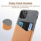 cover iPhone 11 pro Max Metro Wallet Case Gray & Brown by esrgear