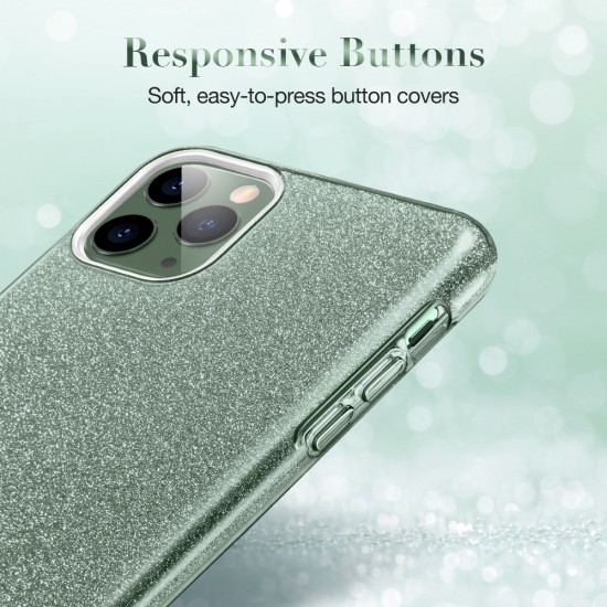  iPhone 11 Pro Makeup Glitter Pine Green by esr-gear 