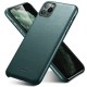 كفر ايفون 11 برو جلد طبيعي اللون اخضر من شركة ايسر قير