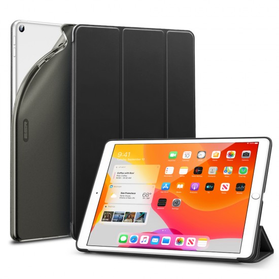 cover for ipad 10.2 inch Rebound Jelly Black by esrgear