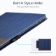 cover iPad 10.2 Simplicity Holder Case color dark blue &dark brown by ESR