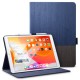 cover iPad 10.2 Simplicity Holder Case color dark blue &dark brown by ESR