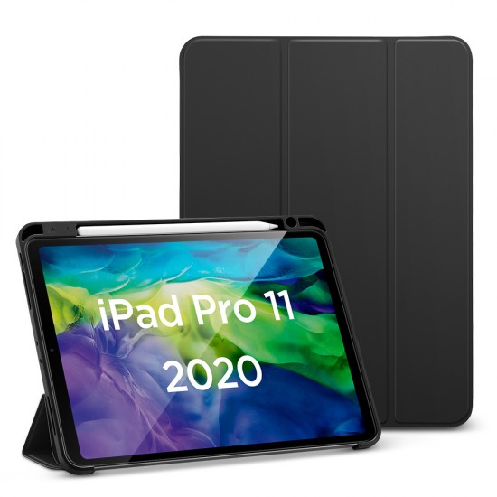 cover for ipad pro 11 inch 2020 Rebound withe pencil holder black by esrgear