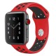 APPLE Band 42mm Nike red withe black