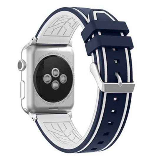 APPLE Band 42mm soft silicon blue
