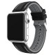 APPLE Band 42mm soft silicon gray withe black