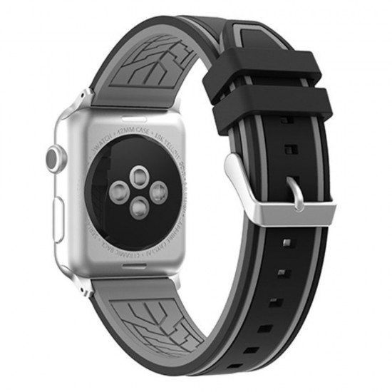 APPLE Band 42mm soft silicon gray