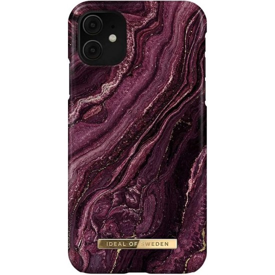 iDeal Of Sweden Hard Case for Apple iPhone 11 and iPhone XR Golden Plum