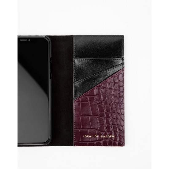 iDeal of Sweden Studio Clutch Wallet Case for Apple iPhone 12 Pro Max Plum