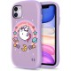 iFace x Pusheen The Cat First Class Series iPhone 11 Cute Dual Layer Hybrid Shockproof Protective  pusheenicorn purple 