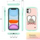 iFace x Pusheen The Cat First Class Series iPhone 11Cute Dual Layer Hybrid Shockproof Protective Cover heart 