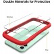 iFace Reflection Series iPhone 11 Clear & Red Case Cute Dual Layer TPU & 9H Tempered Glass Hybrid Shockproof Protective Cover 