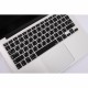 غطاء حماية لوحة مفاتيح لاجهزة ابل ماك بوك برو تاتش بار عربي انكليزي من شركة جي سي بال
