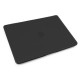 MacGuard Classic Protective Case for the  MacBook Air 13 modell  2018 with Touch ID model black matte by jcpal