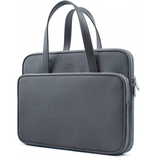 JCPal Milan briefcase Sleeve Size 14 inch Stone