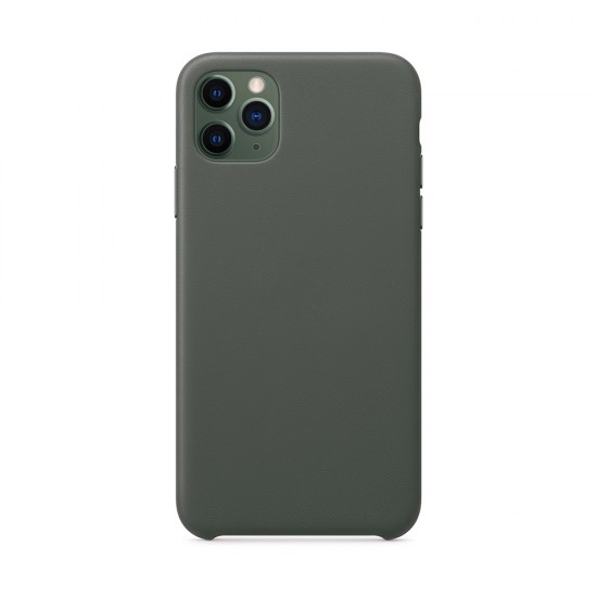 COVER FOR iPhone Pro Max iGuard Moda Case Leather Style Slim Shell Midnight Green BY JCPAL