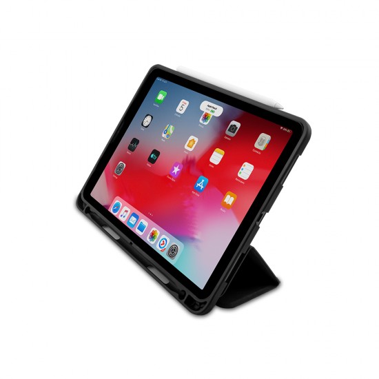 DuraPro Protective Case with Pencil Holder Red padded for iPad Pro 11 inch 2020 BY JCPal