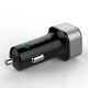 Car Charger QC 3.0 & PD  Power Delivery  45W 2-Port USB-A & USB-C Car color black by jinya