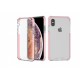 cover iphone XS Max Defender Protecting Case clear & edge pink by jinya