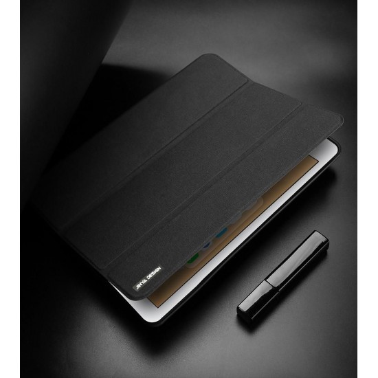 كفر حماية ايباد اير الجيل2019 مقاس 10.5 انش وايباد برو 10.5 انش ديفندير مع حامل قلم اسود من شركة جينا