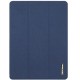 Cover ipad pro 12.9 inch From 2018 to 2021 Defender Protecting withe pincel holder blue by JINYA