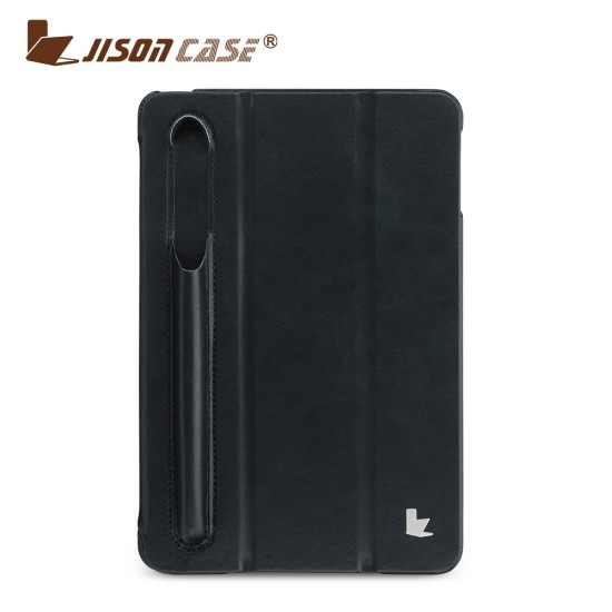 cover for ipad mini 5 & 4 generation size 7.9 inch withe pencil slot black by jisoncase