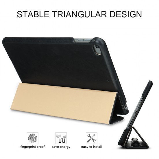 cover for ipad mini 5 & 4 generation size 7.9 inch withe pencil slot black by jisoncase