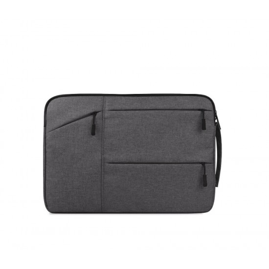 bag for aptop Briefcase Zipper Casual Portable Bag 14 inch deep gray - by Jisoncase