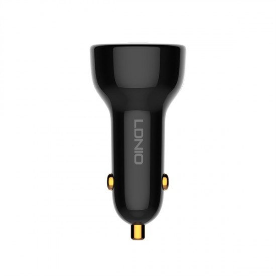 car charger 100 wat 1port usb & 1ort usb-c by ldnio
