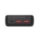  Momax Power Bank iPower with 2 USB Ports and  USB Port 20000mAh 20W For PD Port  Black