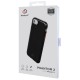 COVER  IPHONE 8  PHANTOM2 CLEAR CASE WITH METALLIC BUTTONS - BLACK AND RED -nimbus9usa