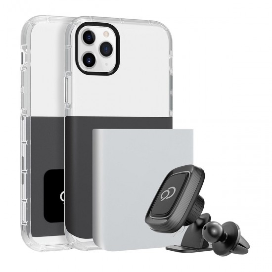 Nimbus9 Ghost 2 Pro for iPhone 11 Pro Max & Xs Max clear withe Gray or Pure White