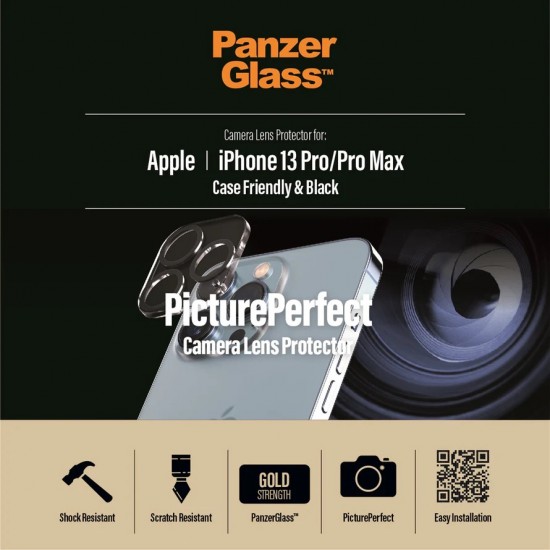 PanzerGlass™ PicturePerfect Camera Lens Protector Apple iPhone 13 Pro &Pro Max