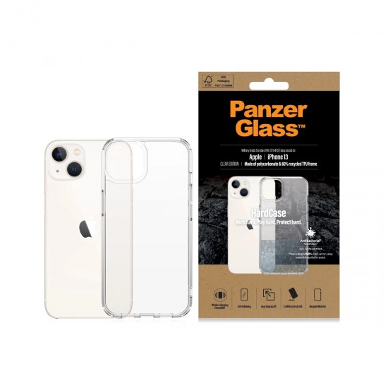 PANZERGLASS HARD CASE FOR IPHONE 13 CLEAR