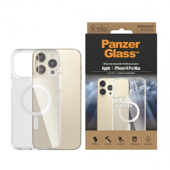 PanzerGlass HardCase MagSafe Compatible Apple iPhone 14 Pro Max Clear