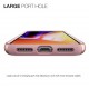 COVER IPHONE X CASE - CHROMA by patchworks -rose gold