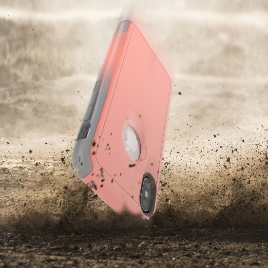 COVER IPHONE X CASE - LEVEL AEGIS by patchworks -pink