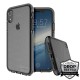 cover iPhone X S R Safetee Steel clear & smoke by iamprodigee