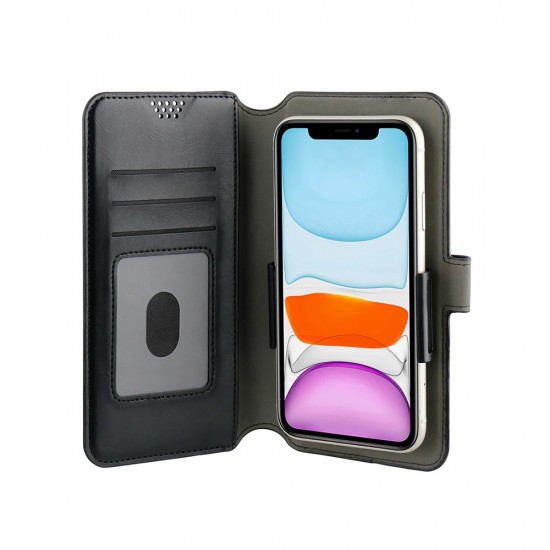 iPhone protection covercompatible with devices size 5.8 to 6.1 black wallet from iamprodigee