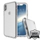 cover  iPhone X S Max Safetee Steel clear & Silver by iamprodigee