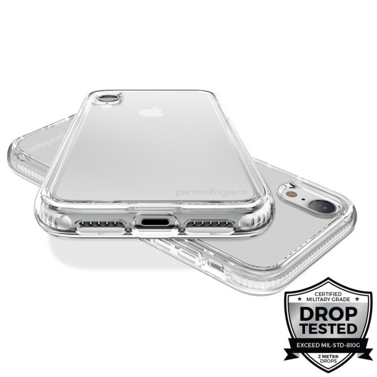 iamprodigee iPhone X S Max Safetee Steel clear & Silver  