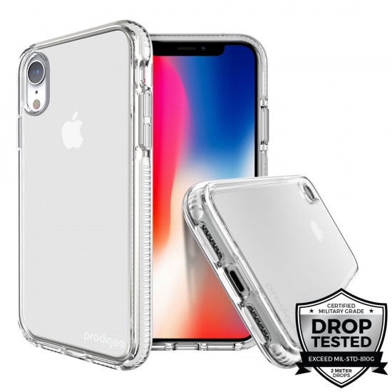 iamprodigee iPhone X S Max Safetee Steel clear & Silver  