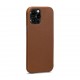 Cover for iPhone 12 Pro Max Real Leatherskin Toffee by Sena