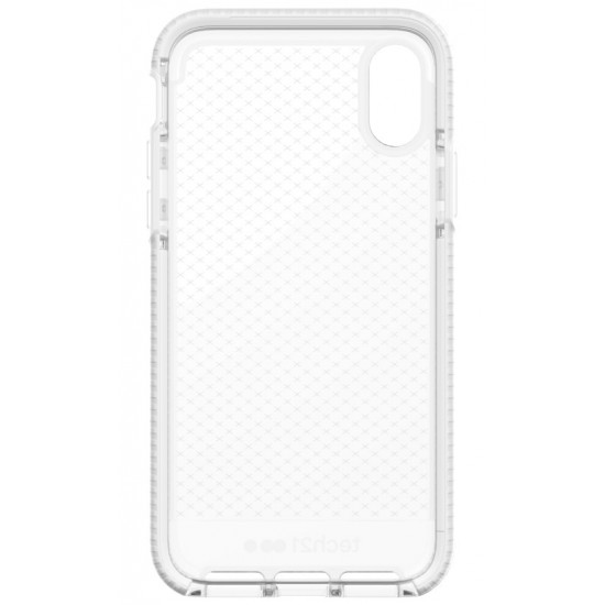 TECH21 Evo Check for Apple iPhone X  Colour - Clear/White