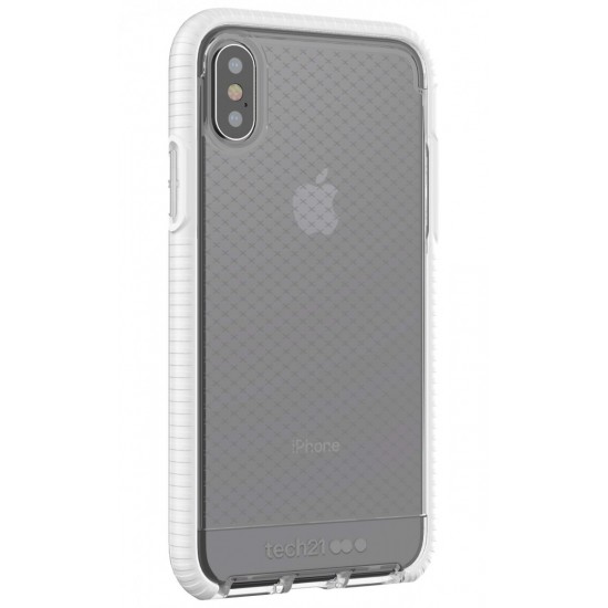 cover for  Apple iPhone X Evo Check  white & clear by tech21