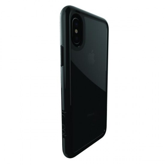 Trident Krios Series Dual Case for iPhone X clear & Black