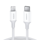 UGREEN USB-C CABLE TO LIGHTINING 1 M WHITE