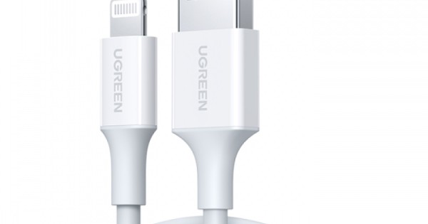 Ugreen Usb Cable To Lightining 1 M White فورتك ستور 5026