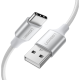 UGREEN USB-C CABLE TO USB 1M NYLON WHITE