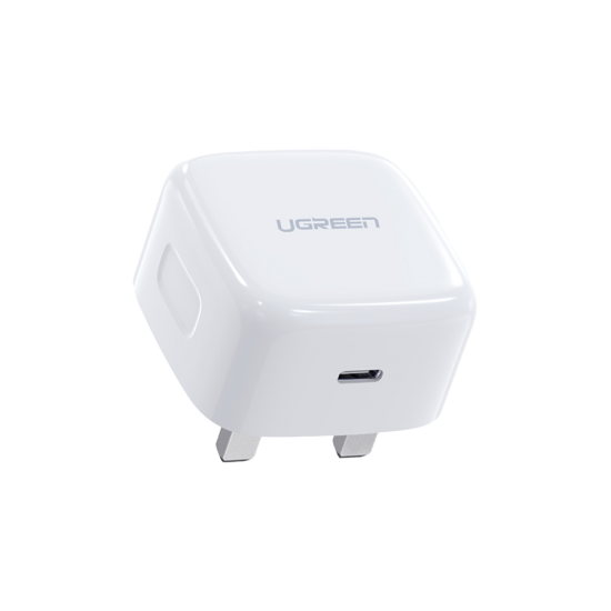 UGREEN WALL CHARGER 20W USB-C PD WHITE